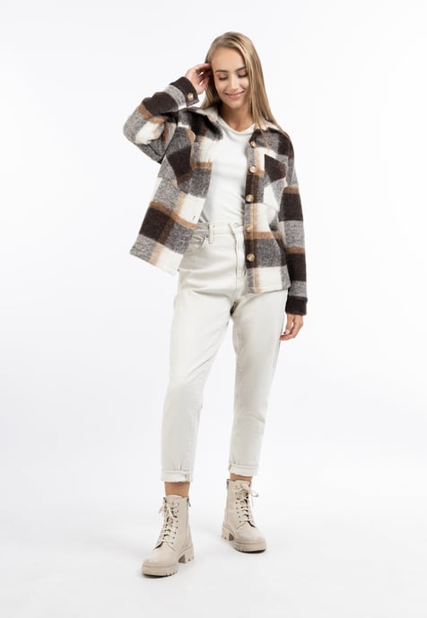 Dreimaster Jacke Damen Kamel - Image 2