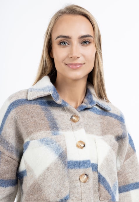 Dreimaster Jacke Damen blau - Image 5