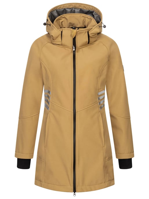 Arctic Seven Damen Softshell Jacke AS-305 – lang, wind- & wasserabweisend, reflektierend - Image 2