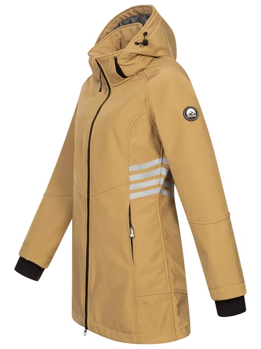 Arctic Seven Damen Softshell Jacke AS-305 – lang, wind- & wasserabweisend, reflektierend - Image 3