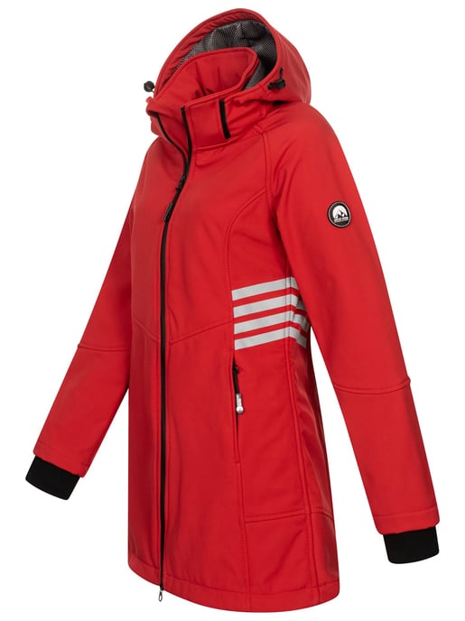 Arctic Seven Damen Softshell Jacke AS-305 – lang, wind- & wasserabweisend, reflektierend - Image 3