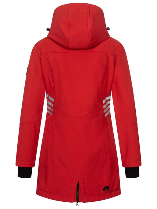 Arctic Seven Damen Softshell Jacke AS-305 – lang, wind- & wasserabweisend, reflektierend - Image 4