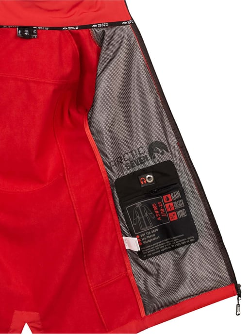Arctic Seven Damen Softshell Jacke AS-305 – lang, wind- & wasserabweisend, reflektierend - Image 5