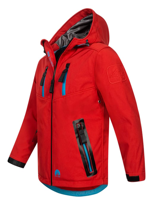 Arctic Seven Herren Softshell Jacke AS-306 – Outdoor Funktionsjacke, wasserabweisend, winddicht - Image 2
