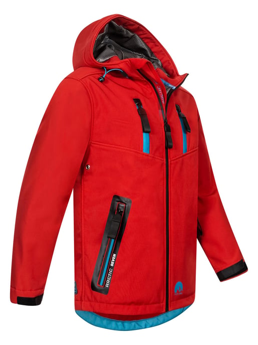Arctic Seven Herren Softshell Jacke AS-306 – Outdoor Funktionsjacke, wasserabweisend, winddicht - Image 3