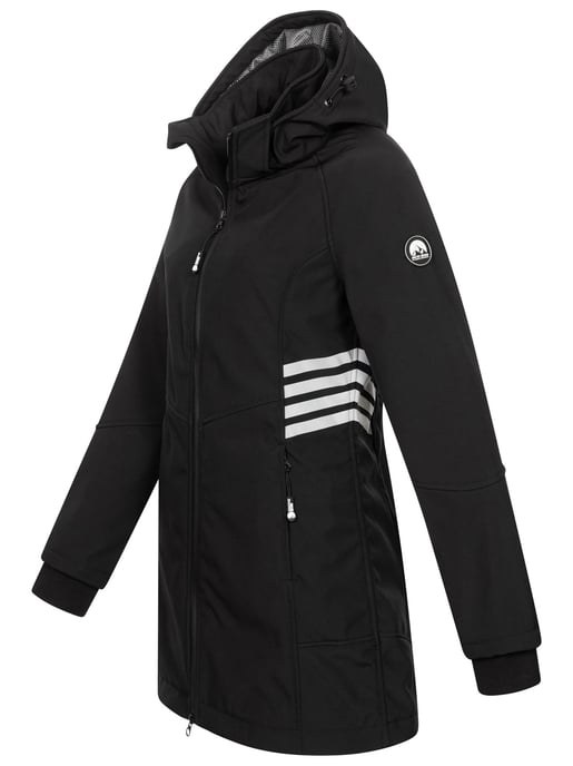 Arctic Seven Damen Softshell Jacke AS-305 – lang, wind- & wasserabweisend, reflektierend - Image 3