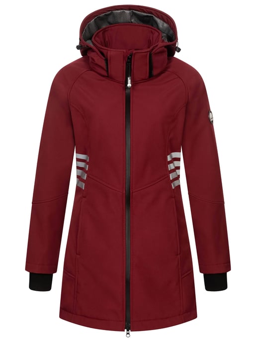 Arctic Seven Damen Softshell Jacke AS-305 – lang, wind- & wasserabweisend, reflektierend - Image 2