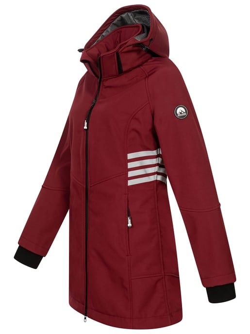 Arctic Seven Damen Softshell Jacke AS-305 – lang, wind- & wasserabweisend, reflektierend - Image 3