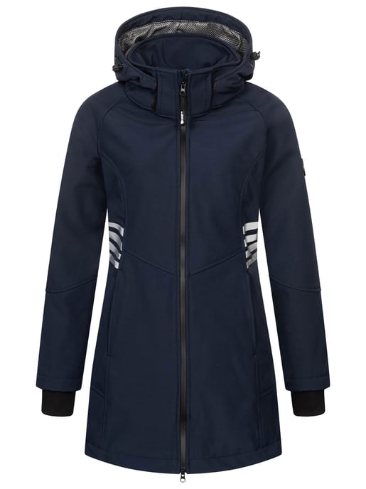 Arctic Seven Damen Softshell Jacke AS-305 – lang, wind- & wasserabweisend, reflektierend - Image 2