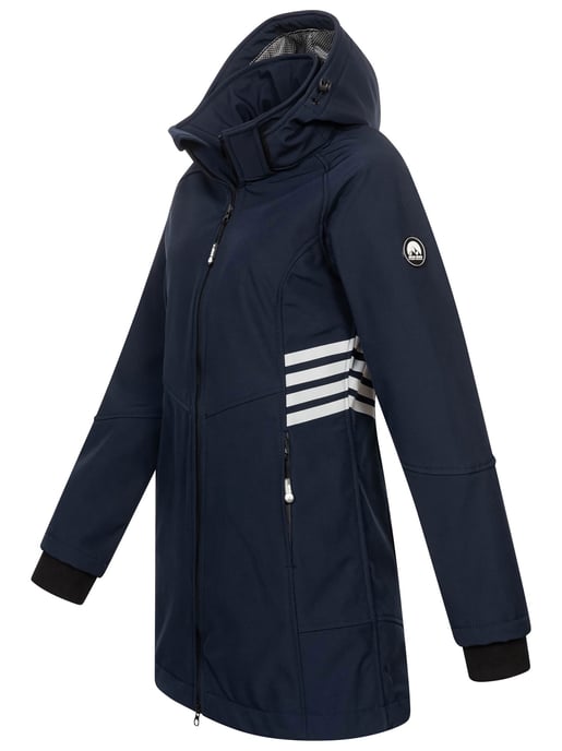 Arctic Seven Damen Softshell Jacke AS-305 – lang, wind- & wasserabweisend, reflektierend - Image 3