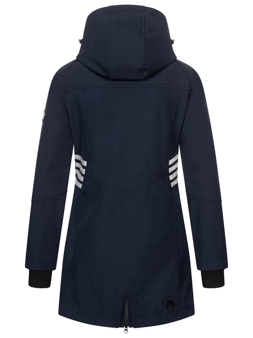 Arctic Seven Damen Softshell Jacke AS-305 – lang, wind- & wasserabweisend, reflektierend - Image 4