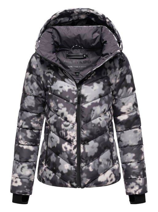 Marikoo Damen Steppjacke Samuiaa – warm, modern & mit abnehmbarer Kapuze - Image 4