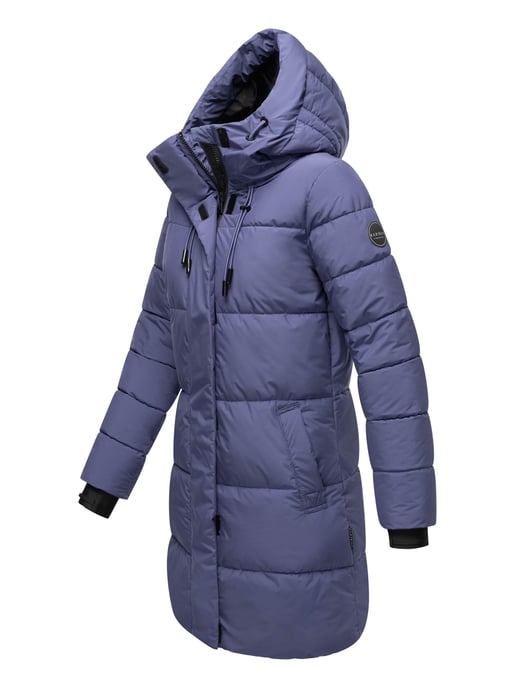 Marikoo Damen Winter-Steppjacke mit Kapuze & Fleecefutter – Kaituu - Image 3