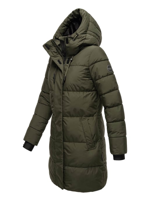 Marikoo Damen Winter-Steppjacke mit Kapuze & Fleecefutter – Kaituu - Image 3