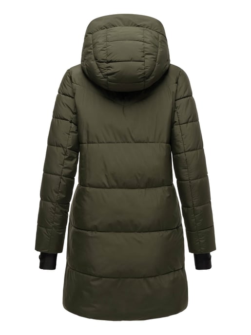 Marikoo Damen Winter-Steppjacke mit Kapuze & Fleecefutter – Kaituu - Image 4
