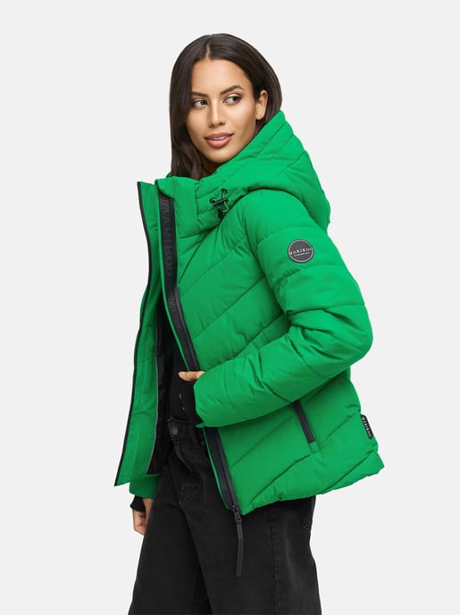 Marikoo Damen Steppjacke Samuiaa – warm, modern & mit abnehmbarer Kapuze - Image 3