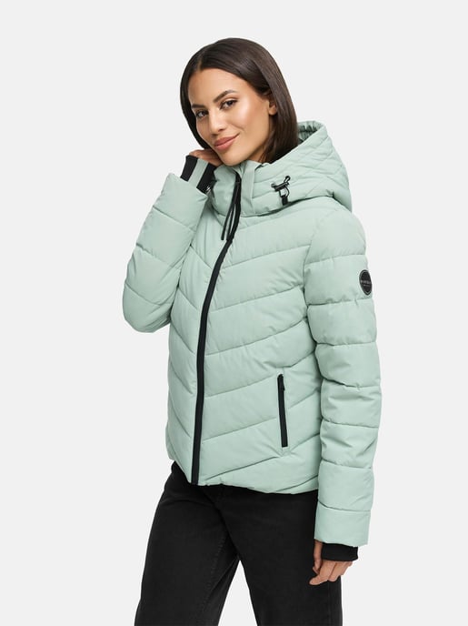 Marikoo Damen Steppjacke Samuiaa – warm, modern & mit abnehmbarer Kapuze - Image 3