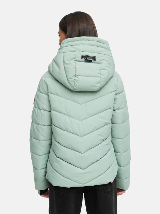 Marikoo Damen Steppjacke Samuiaa – warm, modern & mit abnehmbarer Kapuze - Image 4