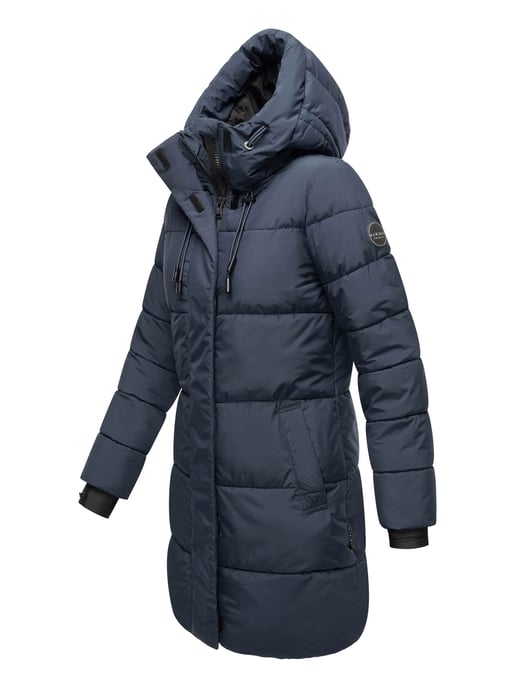 Marikoo Damen Winter-Steppjacke mit Kapuze & Fleecefutter – Kaituu - Image 3