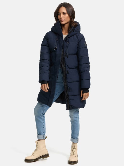 Marikoo Damen Winter-Steppjacke mit Kapuze & Fleecefutter – Kaituu - Image 6
