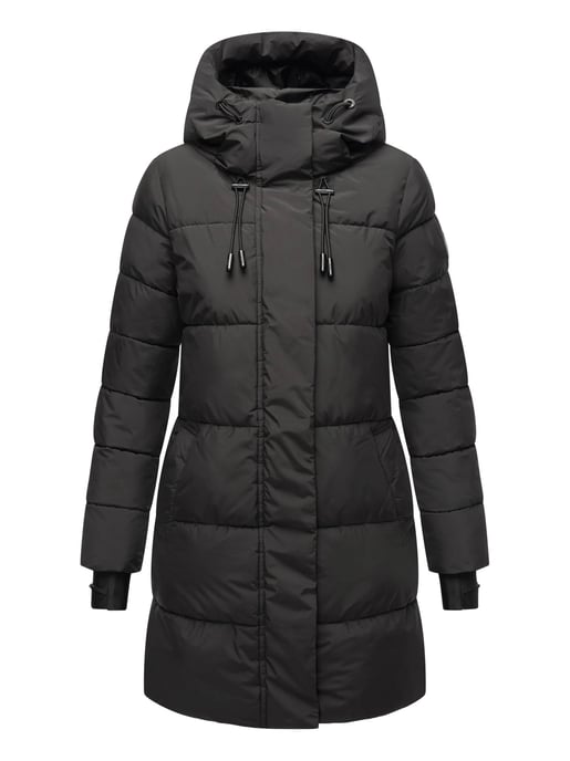 Marikoo Damen Winter-Steppjacke mit Kapuze & Fleecefutter – Kaituu - Image 2