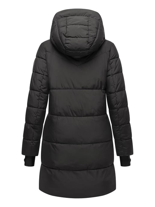 Marikoo Damen Winter-Steppjacke mit Kapuze & Fleecefutter – Kaituu - Image 4