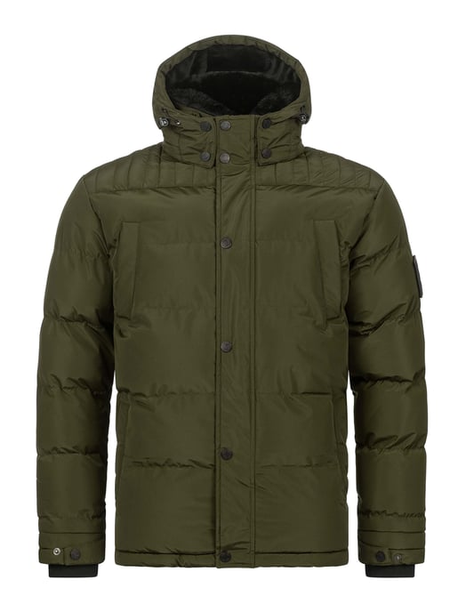 Alessandro Salvarini Herren Winterjacke AS-326 mit Teddyfell & abnehmbarer Kapuze - Image 2