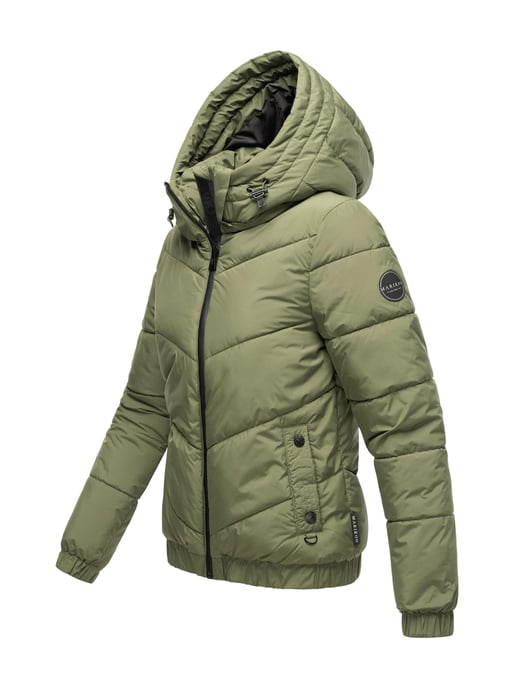 Marikoo Damen Winter Steppjacke mit Kapuze – Nayanaa - Image 3