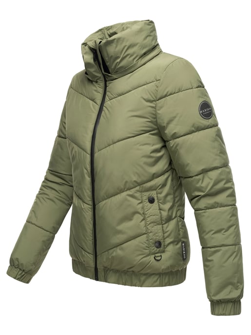 Marikoo Damen Winter Steppjacke mit Kapuze – Nayanaa - Image 4