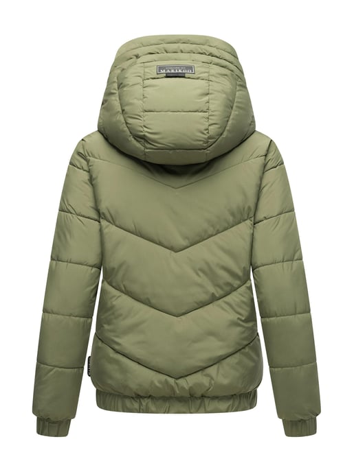 Marikoo Damen Winter Steppjacke mit Kapuze – Nayanaa - Image 5