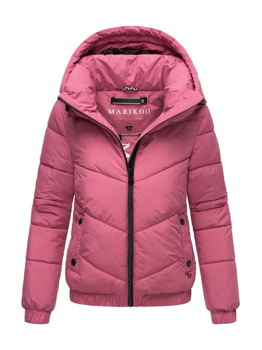 Marikoo Damen Winter Steppjacke mit Kapuze – Nayanaa - Image 1