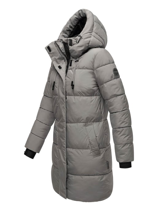 Marikoo Damen Winter-Steppjacke mit Kapuze & Fleecefutter – Kaituu - Image 3