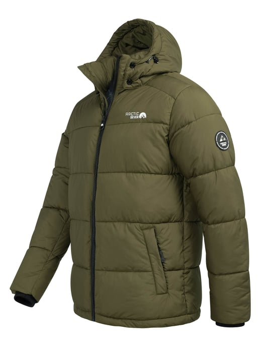 Arctic Seven Herren Winter Steppjacke AS-333 – warm, sportlich, wasserabweisend - Image 2