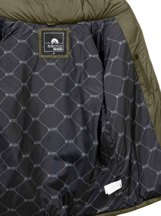 Arctic Seven Herren Winter Steppjacke AS-333 – warm, sportlich, wasserabweisend - Image 4