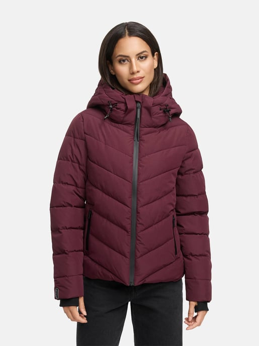 Marikoo Damen Steppjacke Samuiaa – warm, modern & mit abnehmbarer Kapuze - Image 2