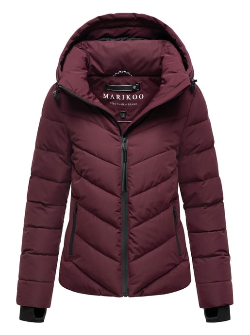 Marikoo Damen Steppjacke Samuiaa – warm, modern & mit abnehmbarer Kapuze - Image 5