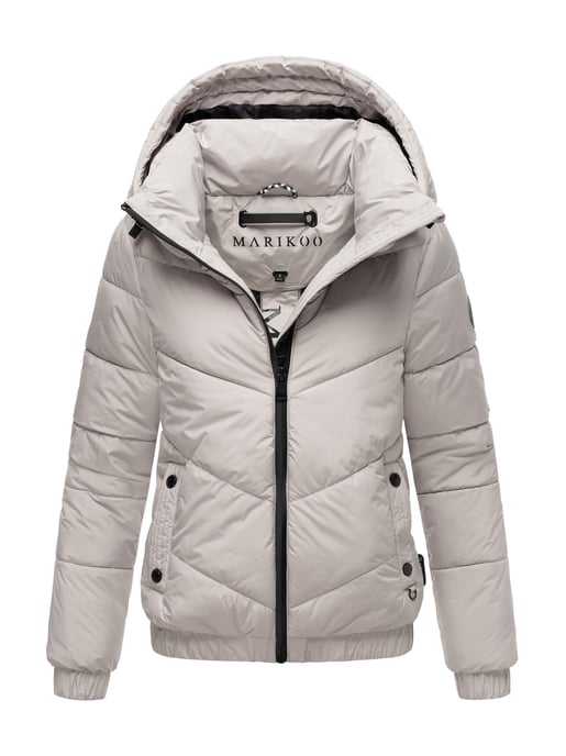 Marikoo Damen Winter Steppjacke mit Kapuze – Nayanaa - Image 1