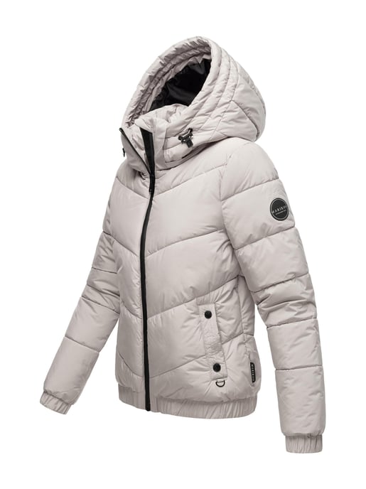 Marikoo Damen Winter Steppjacke mit Kapuze – Nayanaa - Image 3