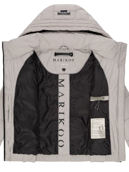 Marikoo Damen Winter Steppjacke mit Kapuze – Nayanaa - Image 6