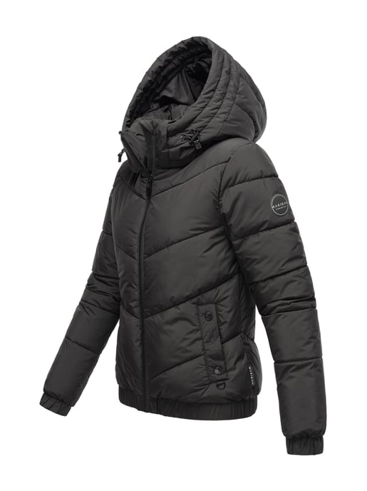 Marikoo Damen Winter Steppjacke mit Kapuze – Nayanaa - Image 3