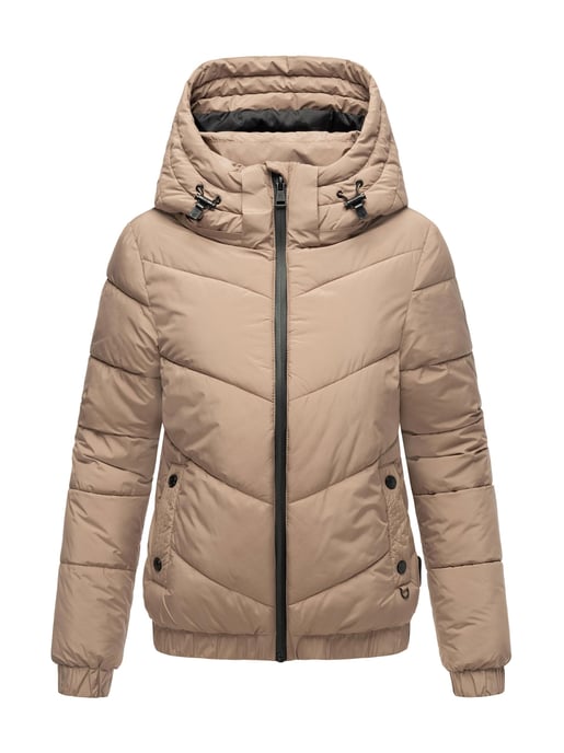 Marikoo Damen Winter Steppjacke mit Kapuze – Nayanaa - Image 2