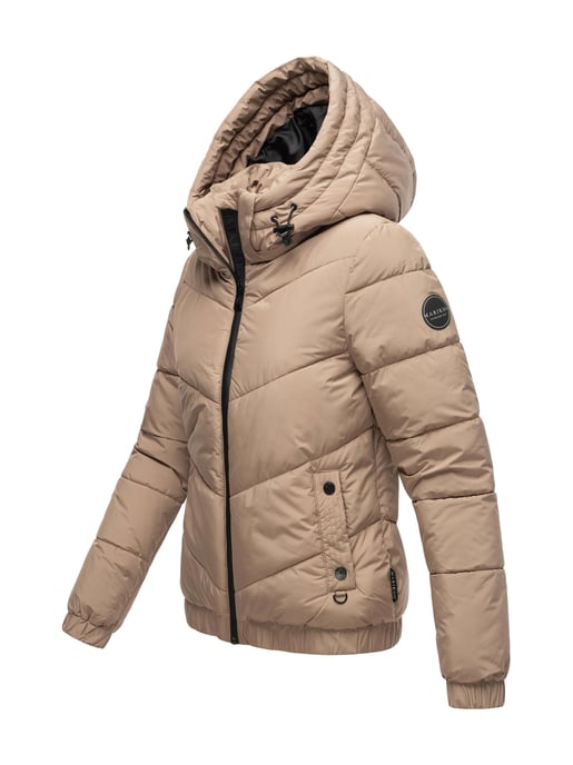Marikoo Damen Winter Steppjacke mit Kapuze – Nayanaa - Image 3