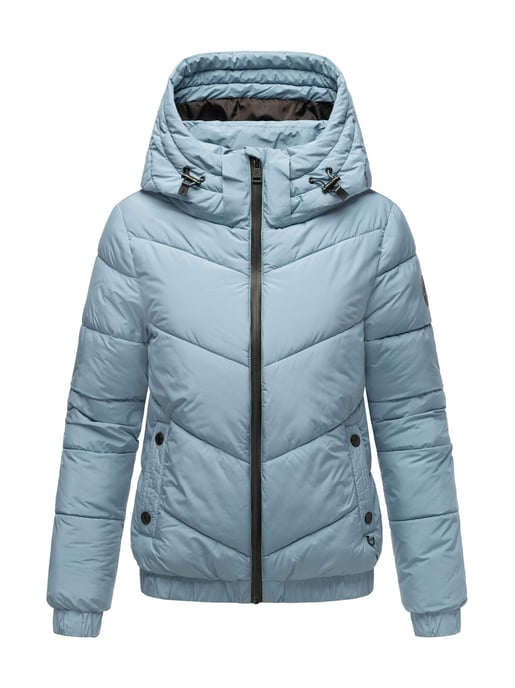 Marikoo Damen Winter Steppjacke mit Kapuze – Nayanaa - Image 2