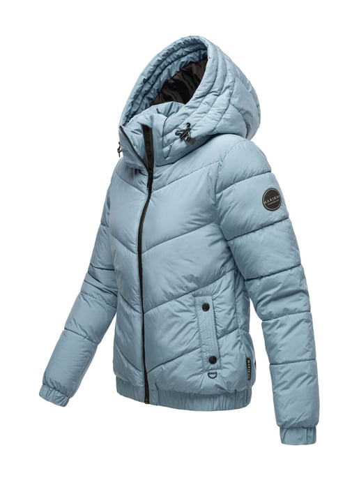 Marikoo Damen Winter Steppjacke mit Kapuze – Nayanaa - Image 3
