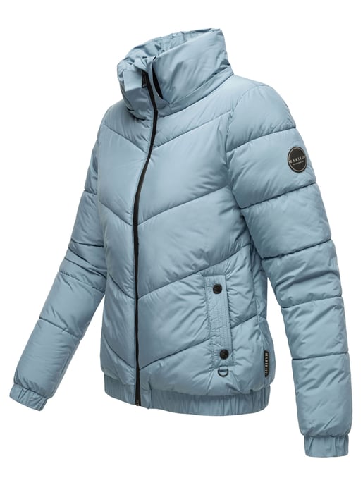 Marikoo Damen Winter Steppjacke mit Kapuze – Nayanaa - Image 4