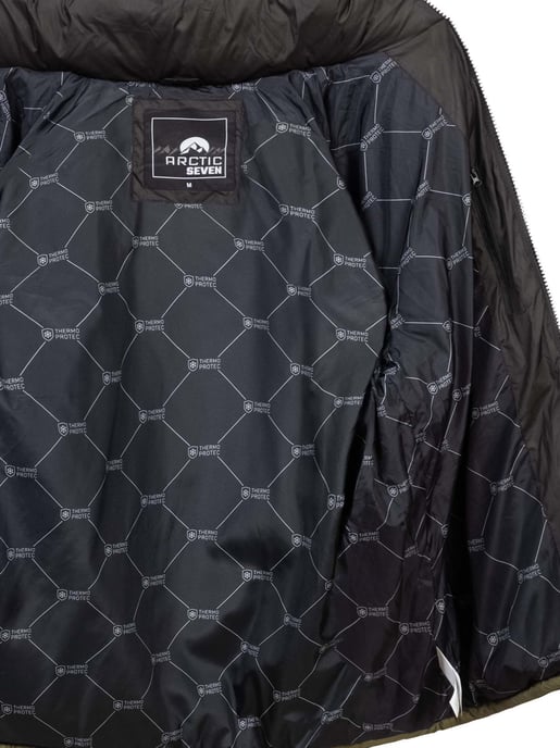 Arctic Seven Herren Winter Steppjacke AS-333 – warm, sportlich, wasserabweisend - Image 4