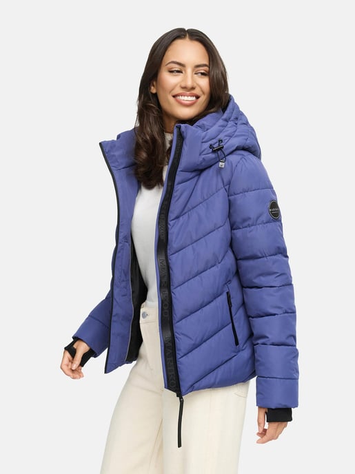 Marikoo Damen Steppjacke Samuiaa – warm, modern & mit abnehmbarer Kapuze - Image 2