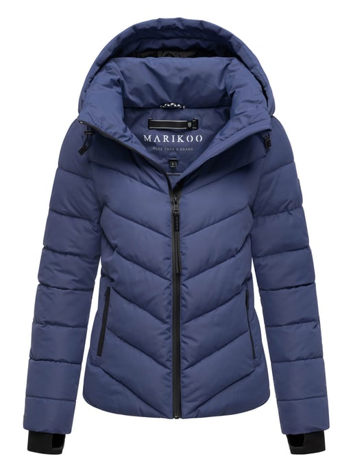 Marikoo Damen Steppjacke Samuiaa – warm, modern & mit abnehmbarer Kapuze - Image 5