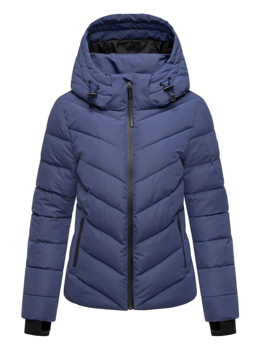 Marikoo Damen Steppjacke Samuiaa – warm, modern & mit abnehmbarer Kapuze - Image 6