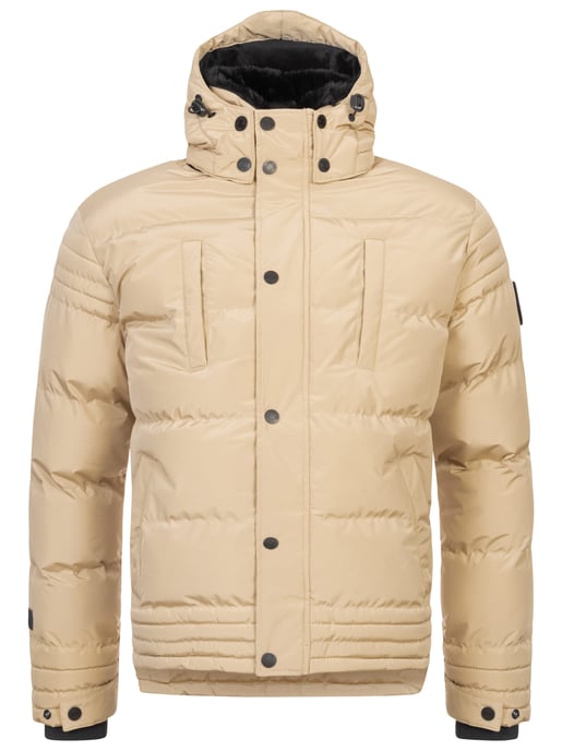 Alessandro Salvarini Herren Winterjacke AS-281 mit Teddyfell & abnehmbarer Kapuze - Image 3